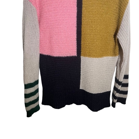AlexaChung Dora Colorblock Oversized Sweater Small - Picture 4 of 8